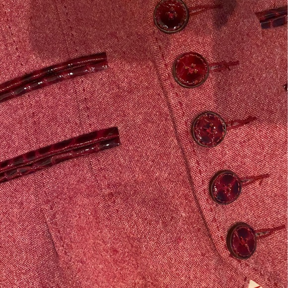 Bebe Croc Vest Small maroon - Picture 3 of 5